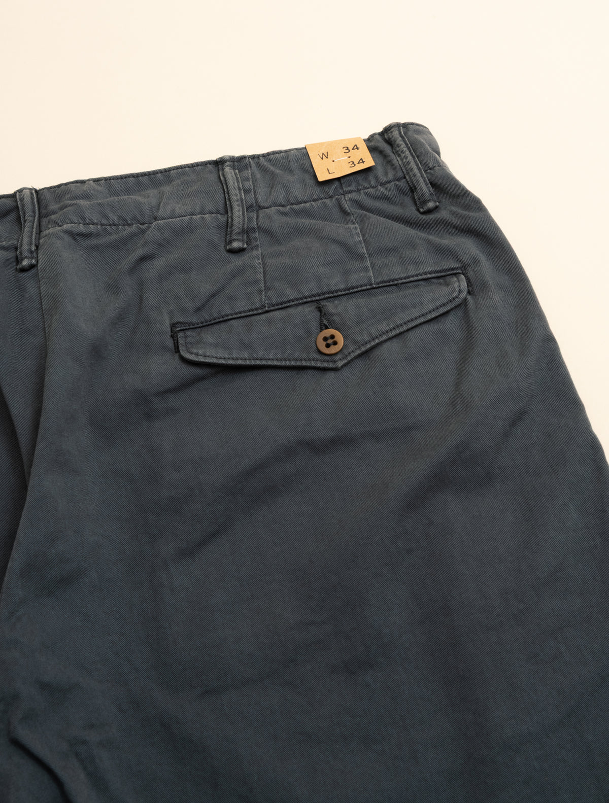Chino-Offiziershose Marineblau