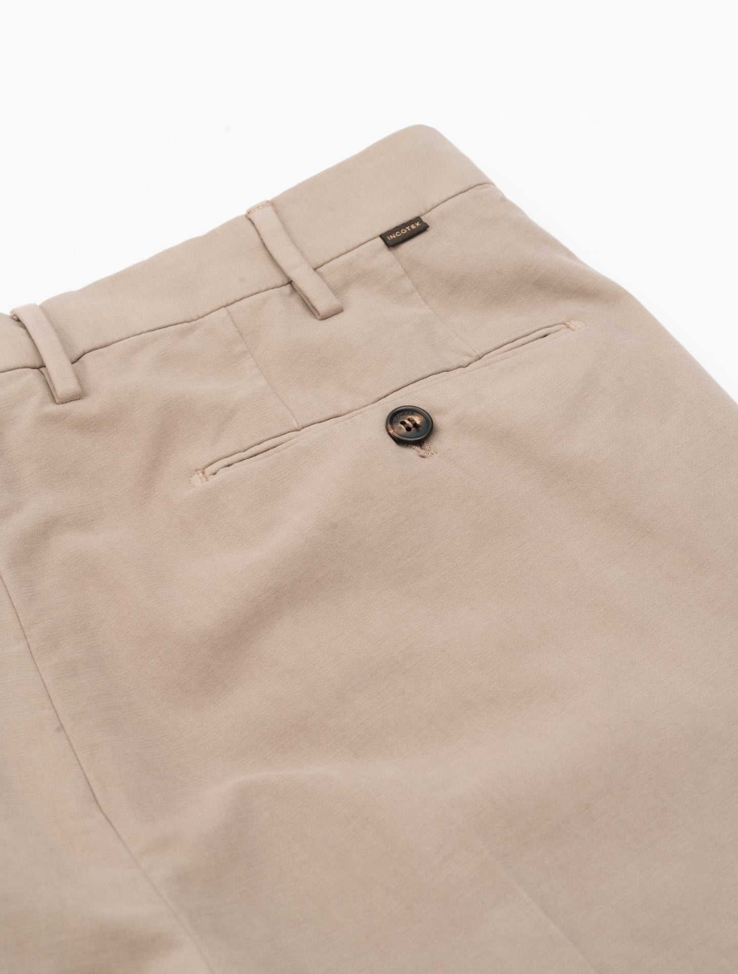 Doeskin Regular Fit Trousers Beige