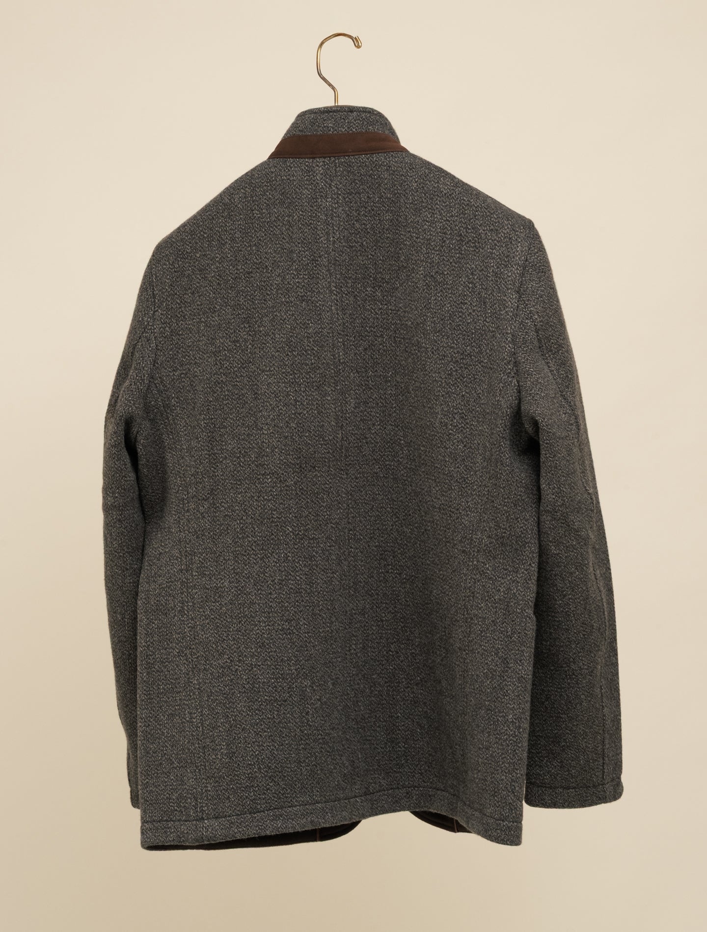 Poggio Jacke aus Wolle, Seide und Kaschmir, Braun