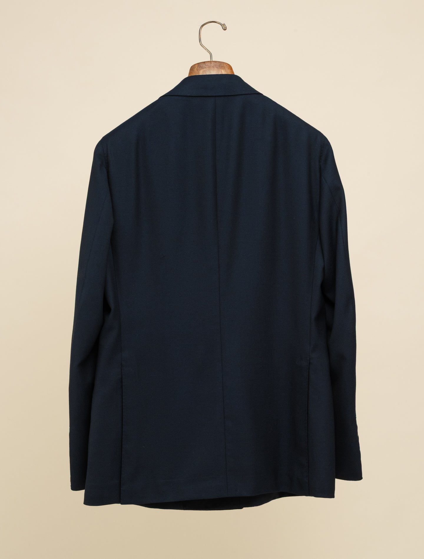 Aida Double Breasted Wool Jacket Navy