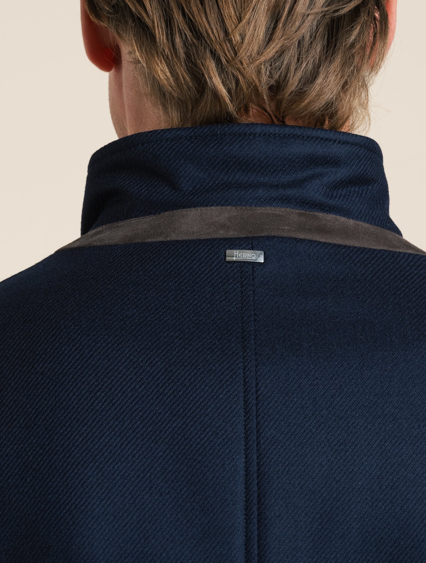 Loro Piana Storm System Wool Silk Blazer Jacket Navy
