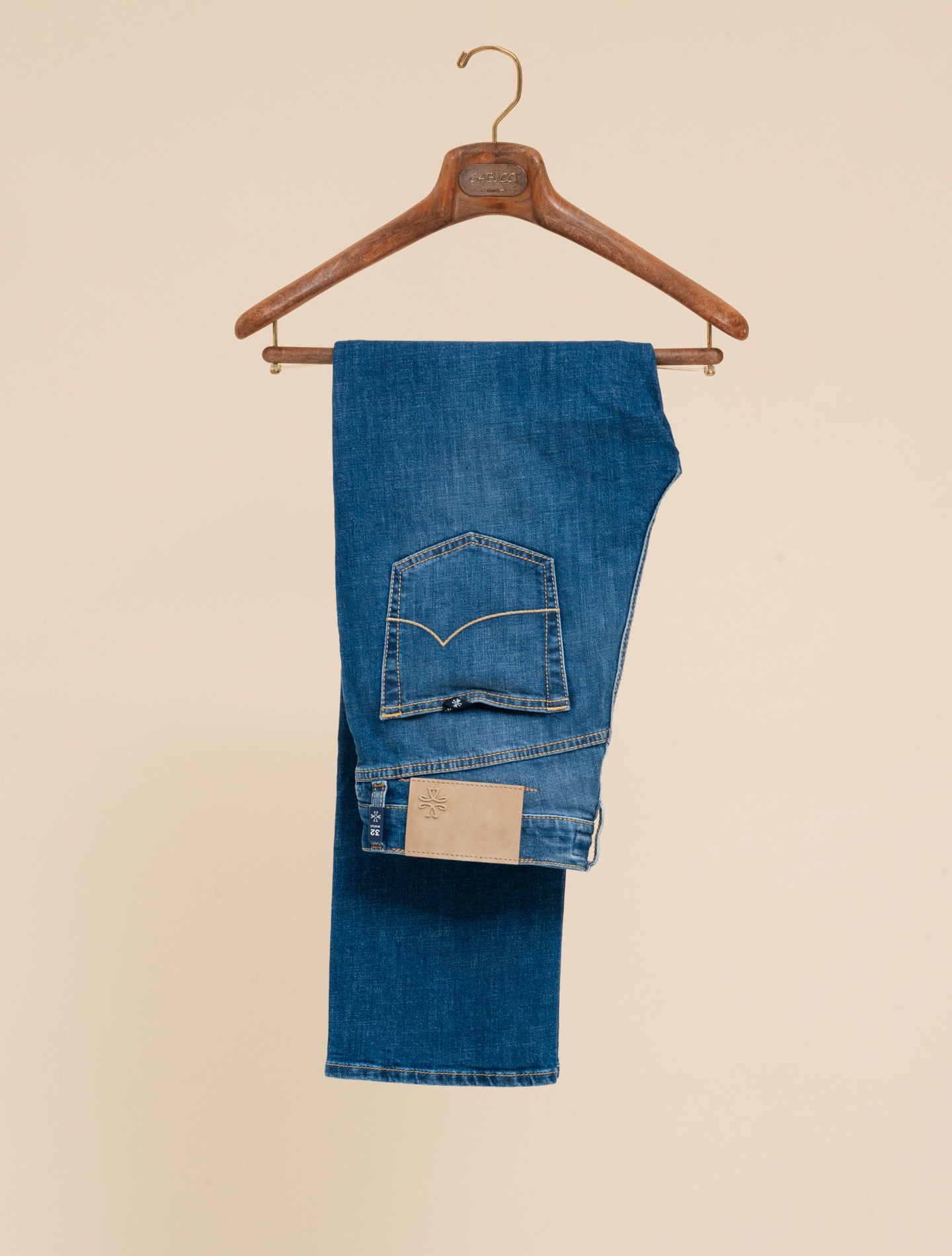Edo Straight Fit Jeans Washed Denim