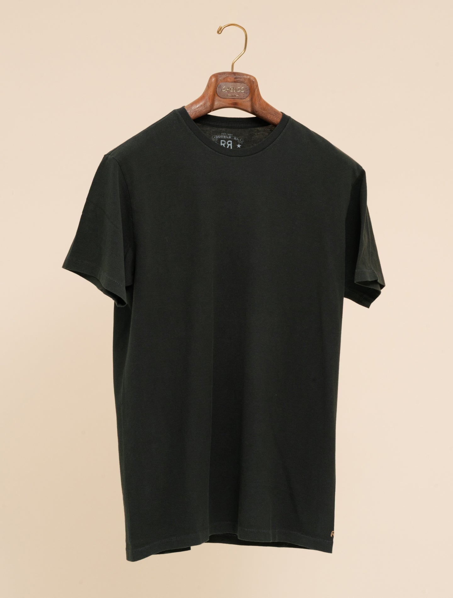 Jersey Crewneck T-Shirt Faded Black