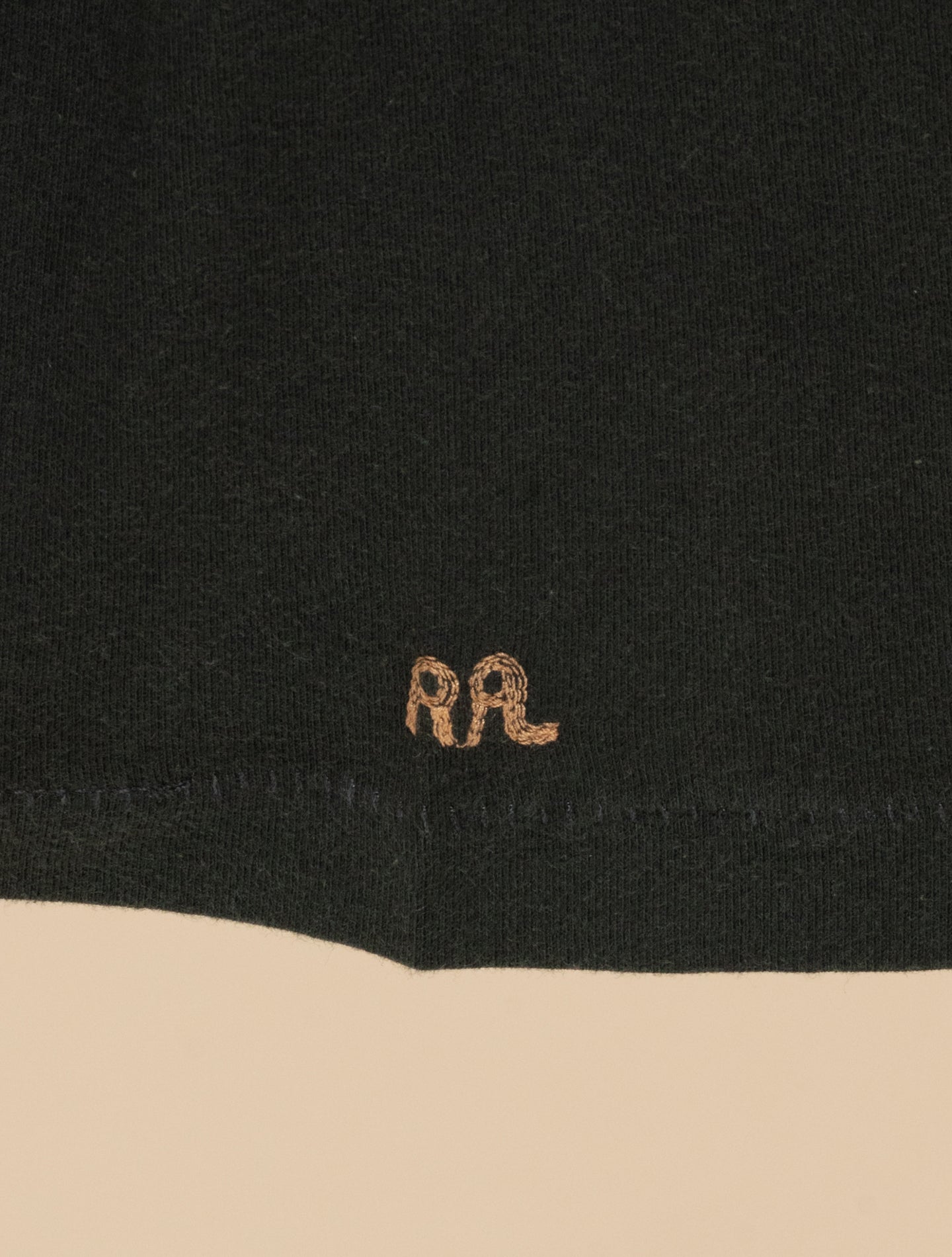 Jersey Crewneck T-Shirt Faded Black