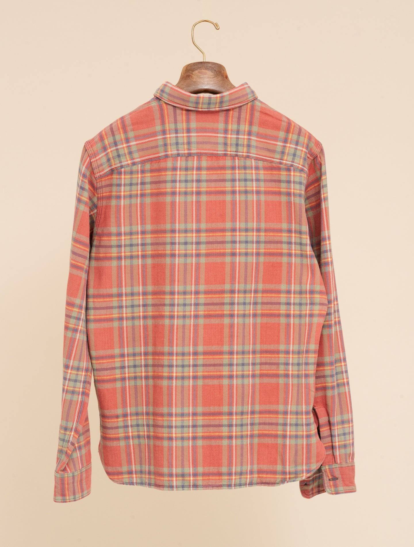 Cameron Plaid Twill Workshirt Red/Blue/Green