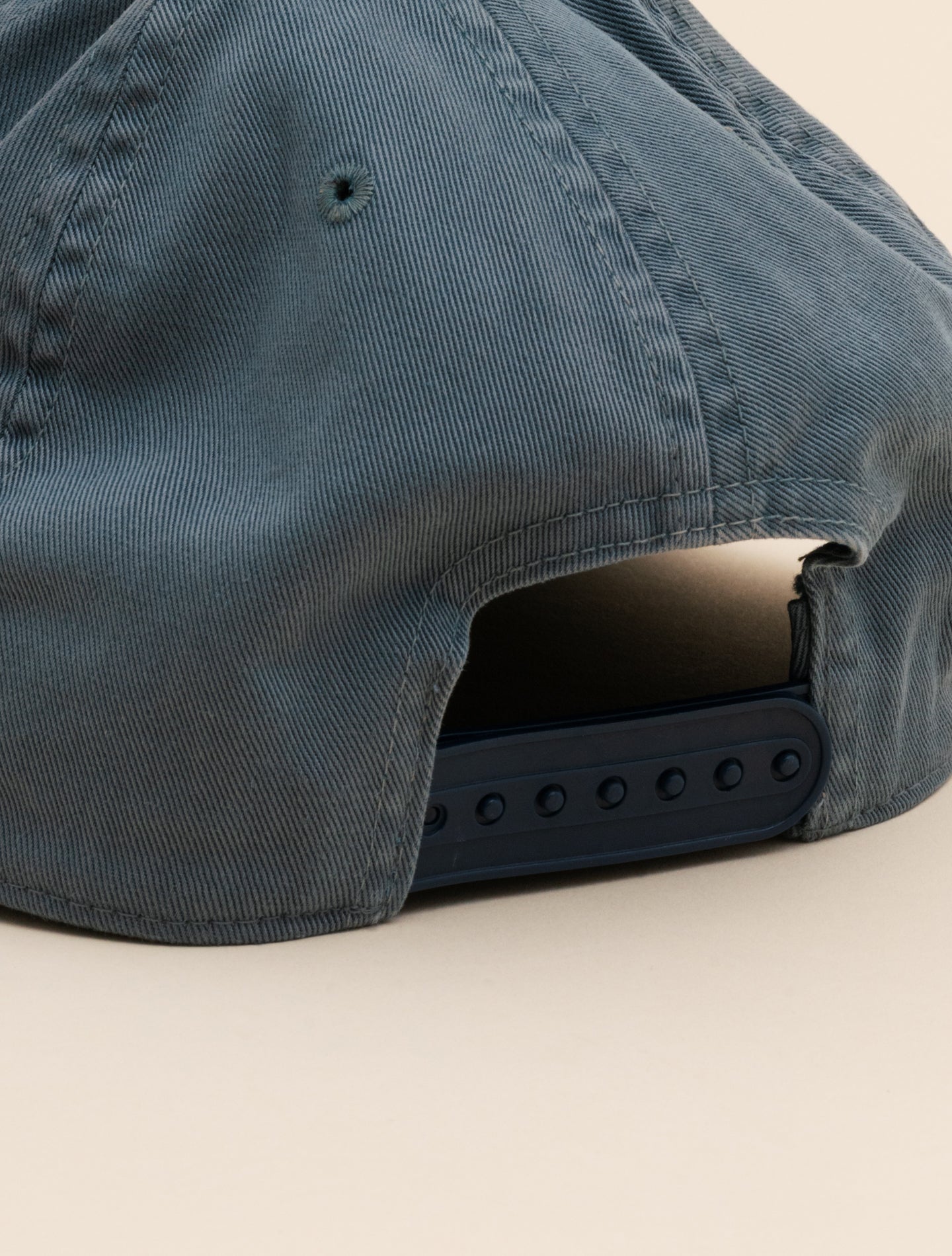 Winged-Logo Twill Baseball Cap Midnight Blue