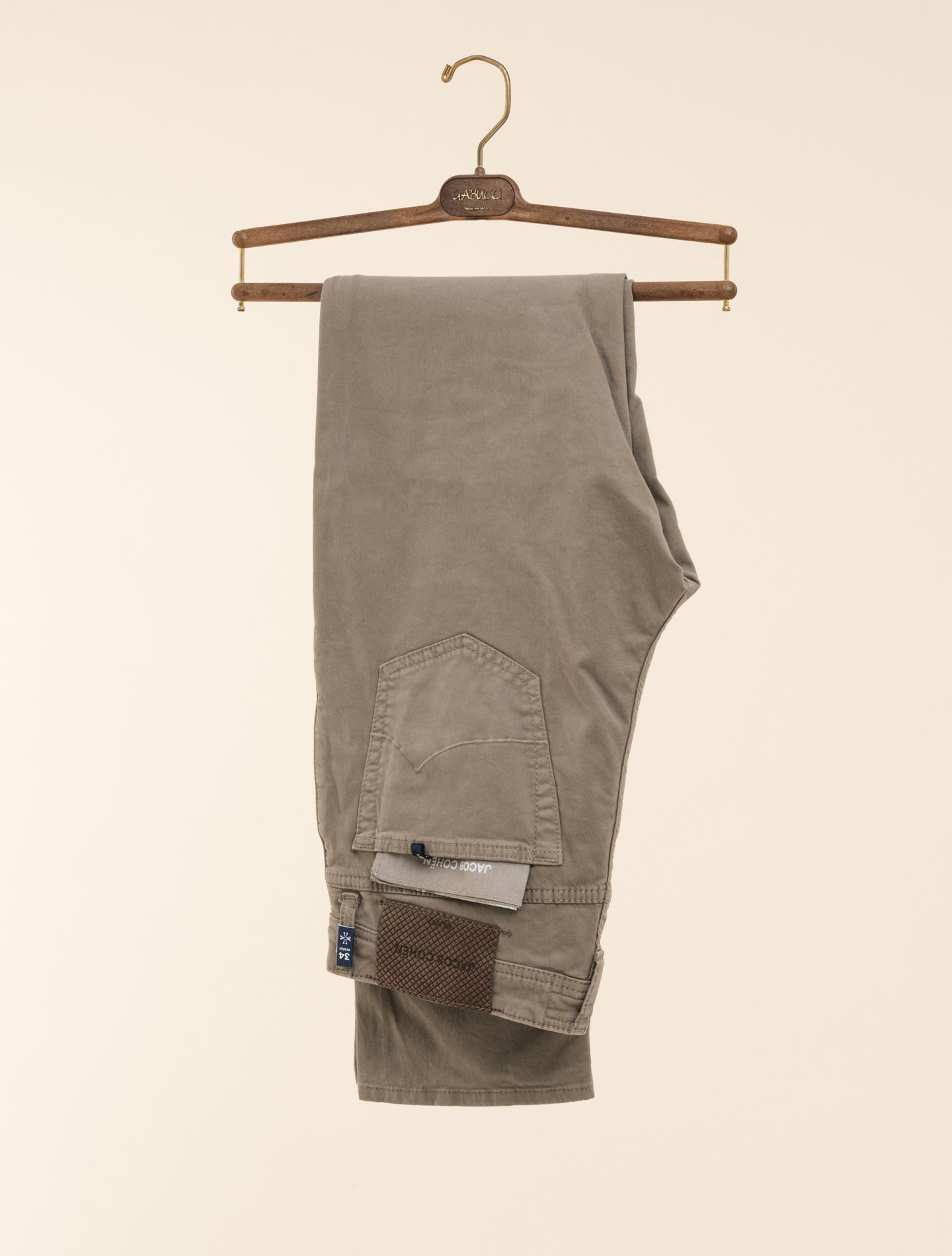 Bard Fast 688 Cotton Twill Jeans Beige