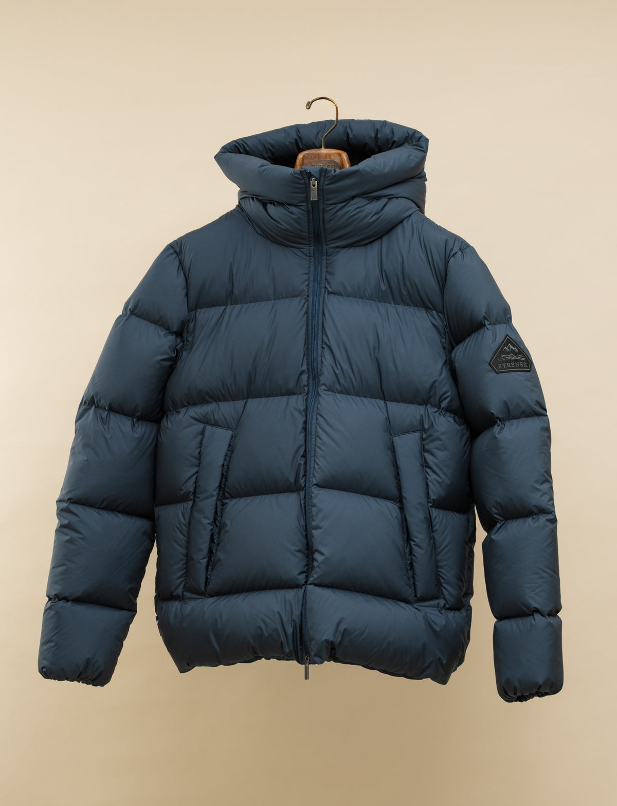 Barry Mat Short Down Jacket Dark Slate