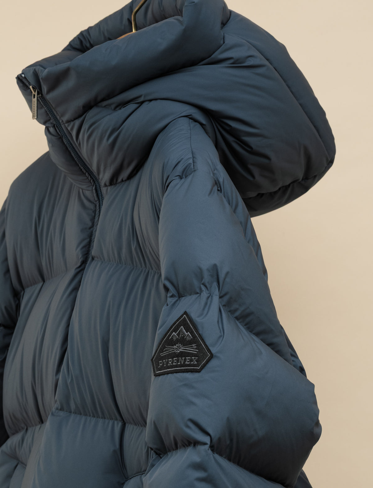 Barry Mat Kurzjacke aus Daunen, Dunkelschiefergrau