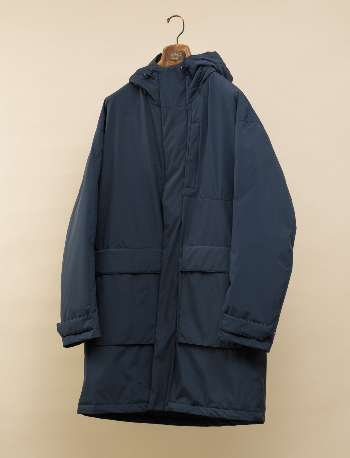 Water-repellent Down Parka Navy