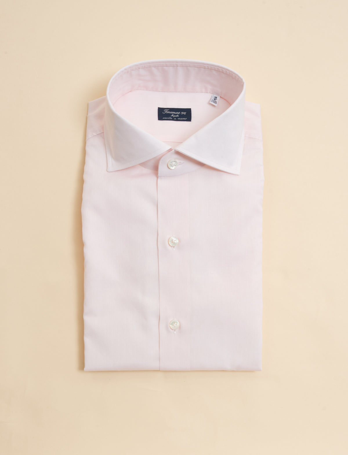 Eduardo Zephyr Baumwollhemd Pink