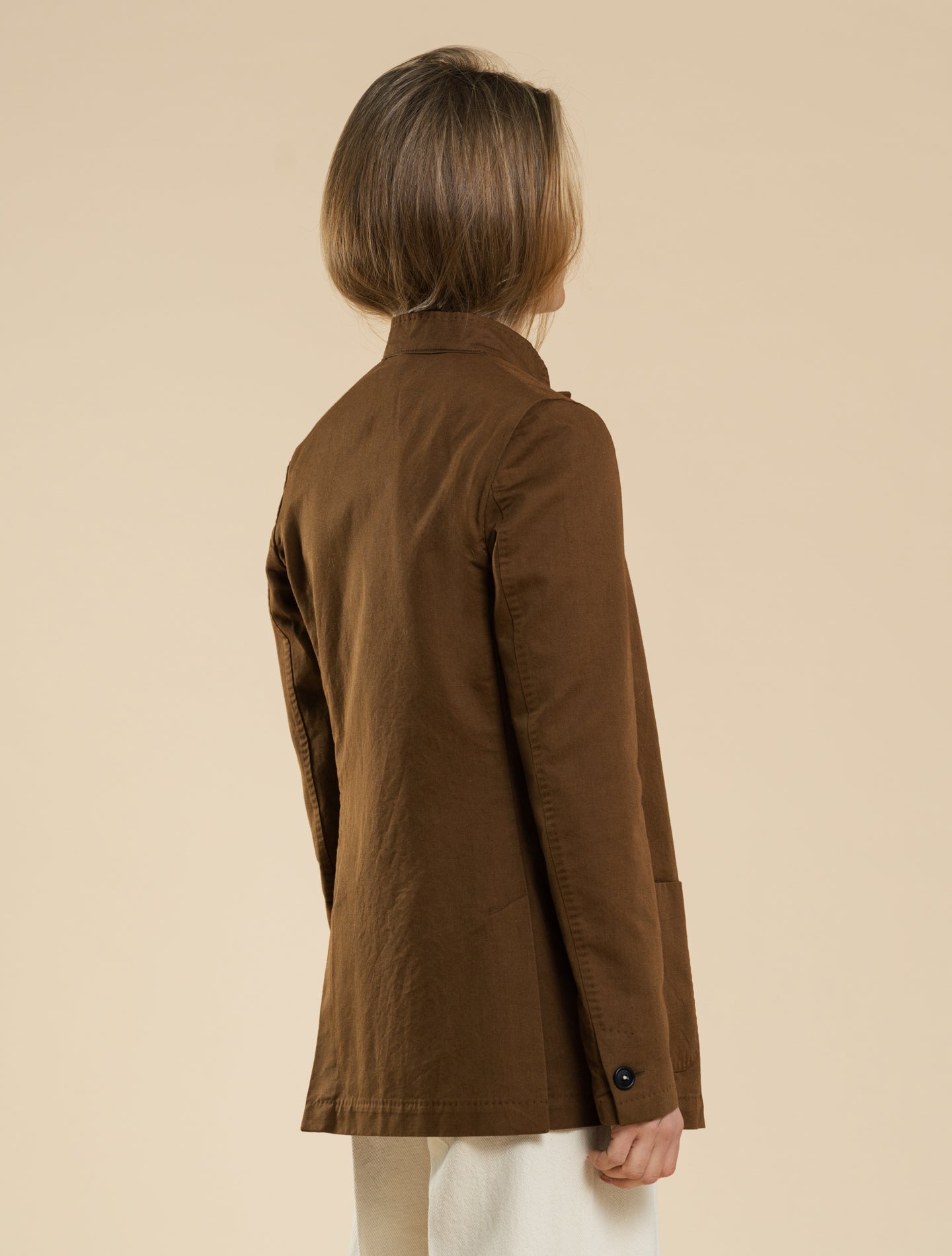 Baliw Linen Cotton Jacket Wood