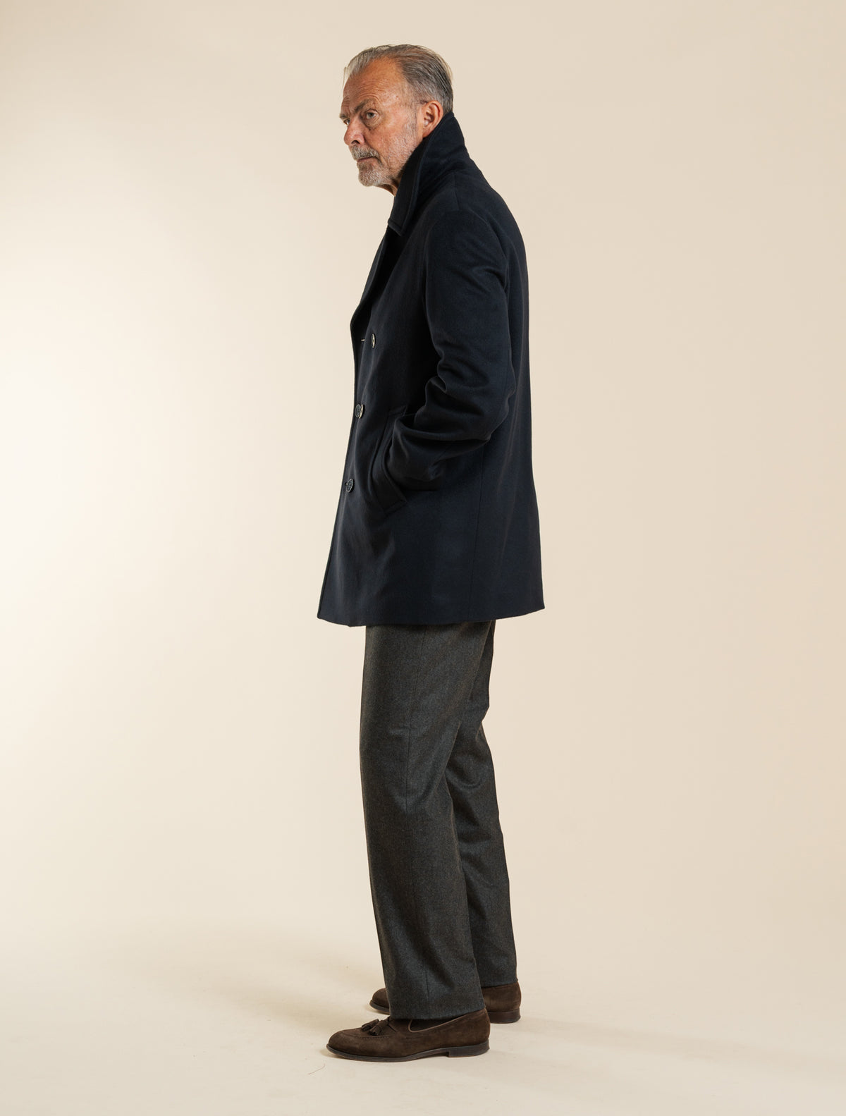 Dalton Wool Peacoat Navy