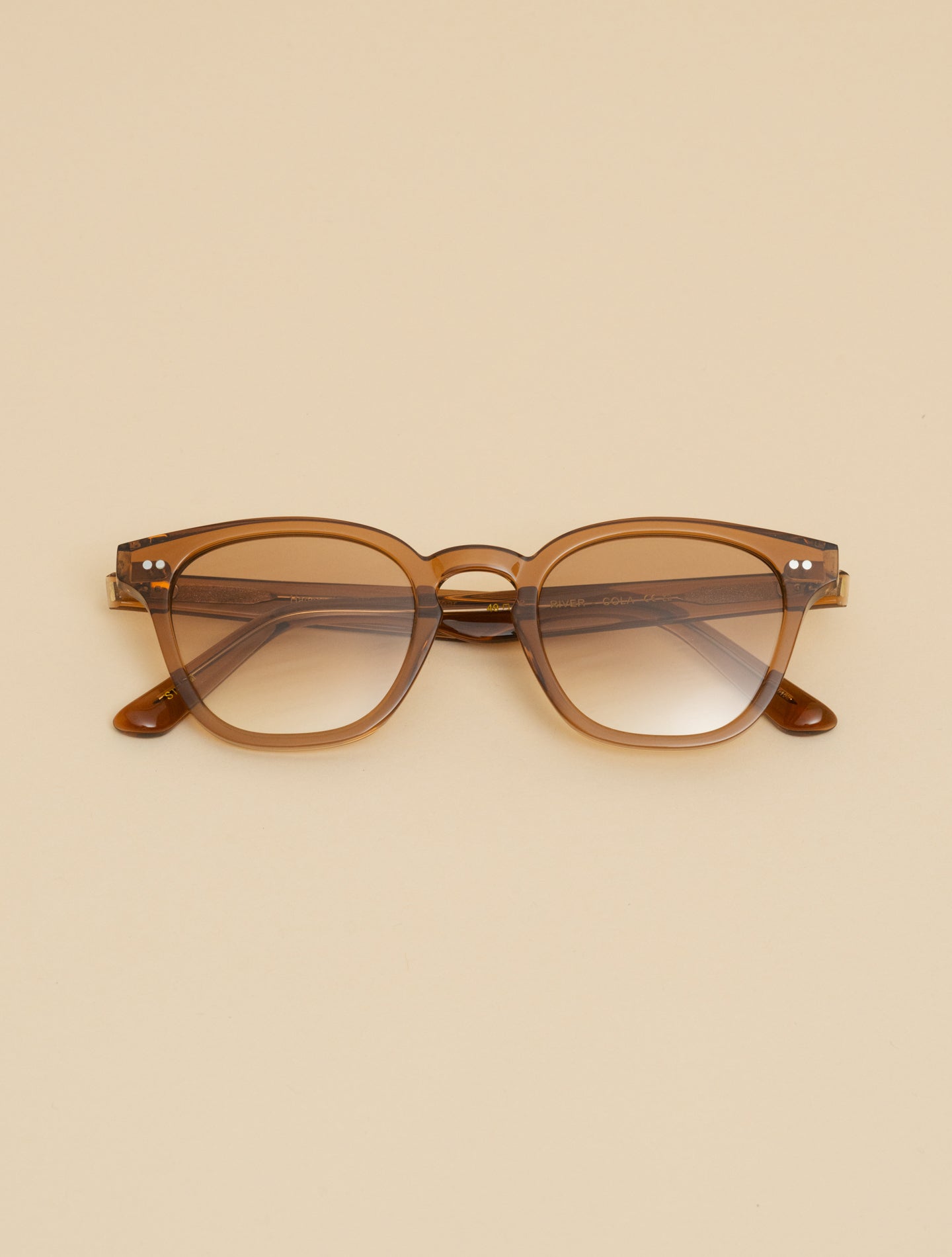 River Sonnenbrille Cola - Braune Gläser