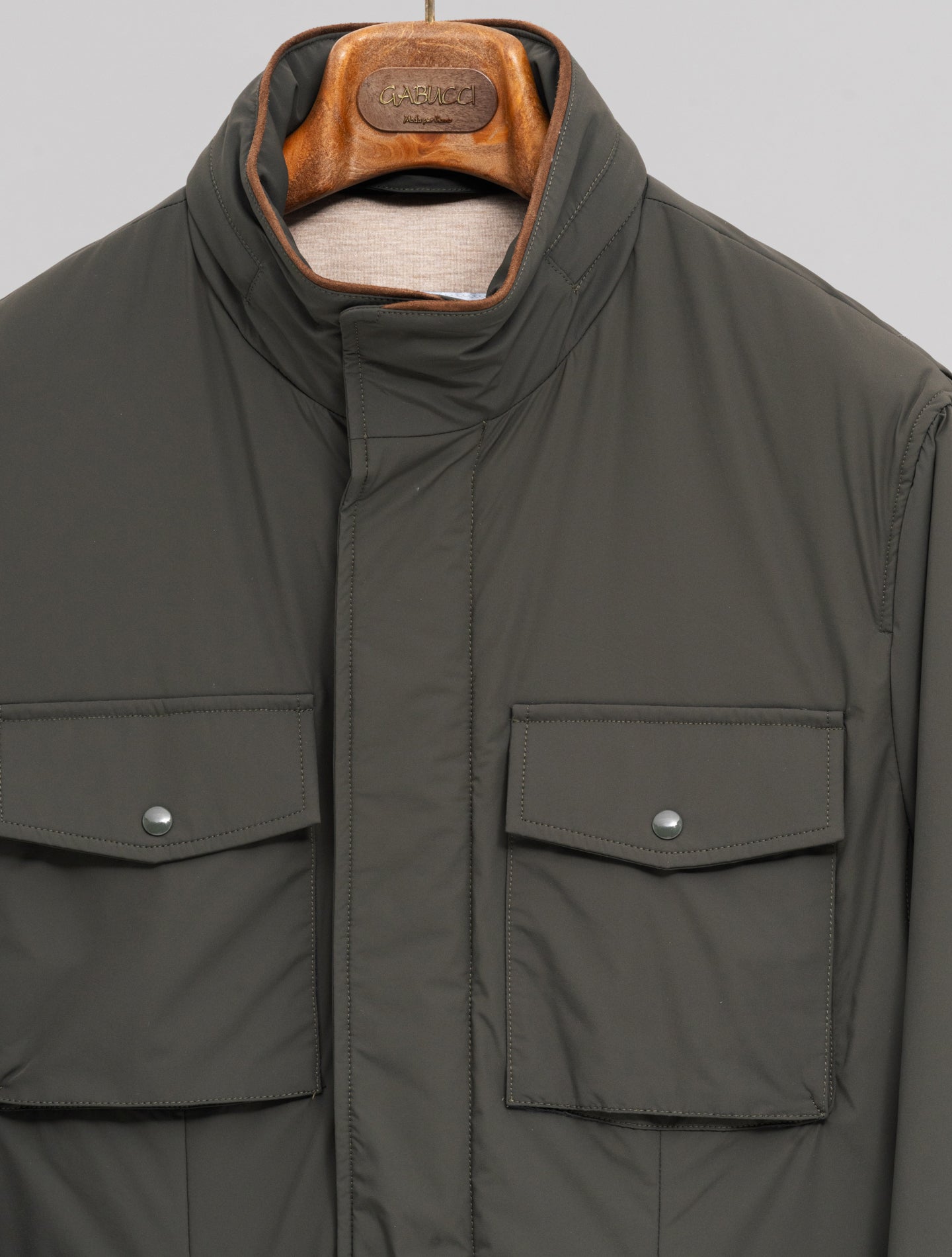 Quattro Field Padded Jacket Green