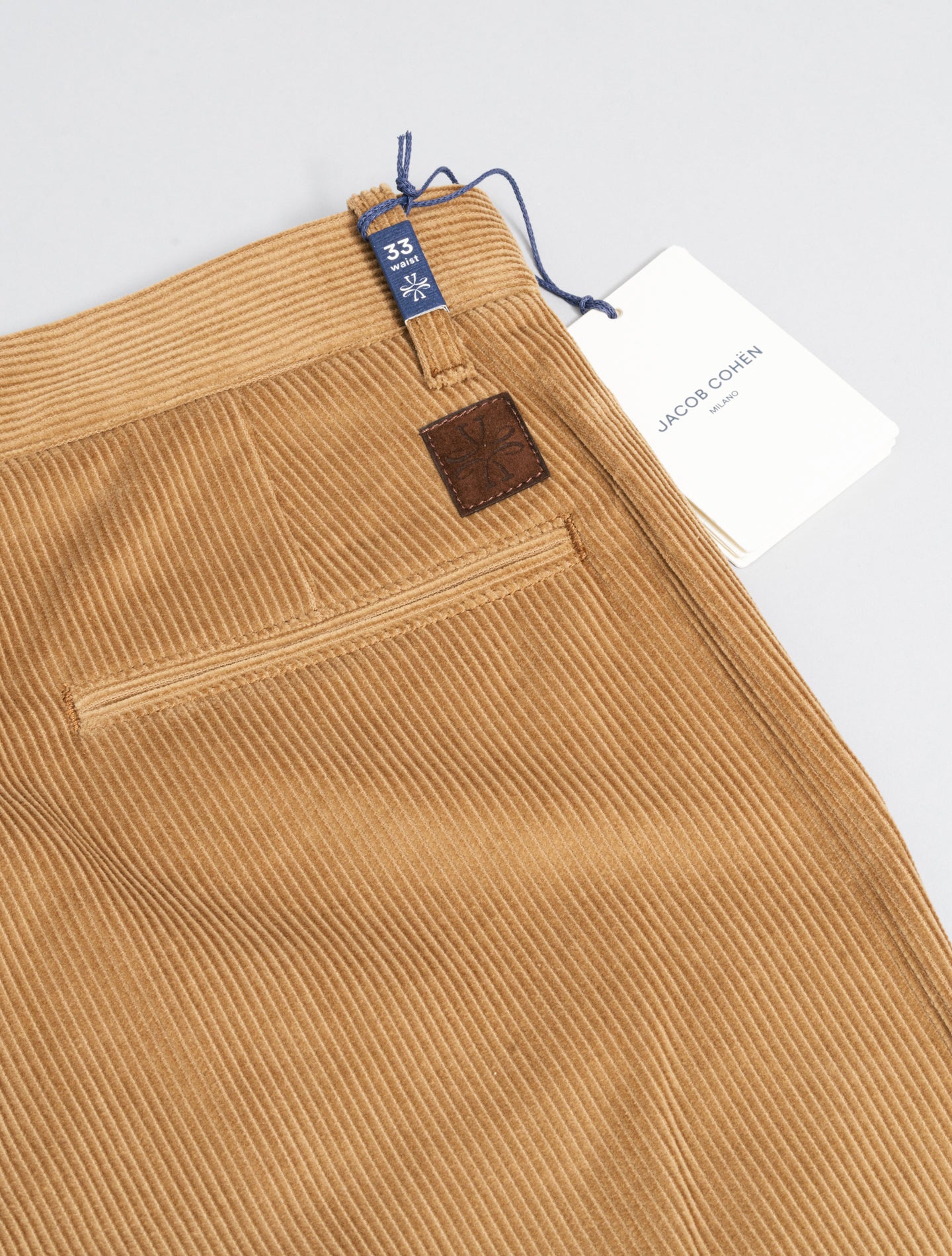 Justin Corduroy Trousers Beige