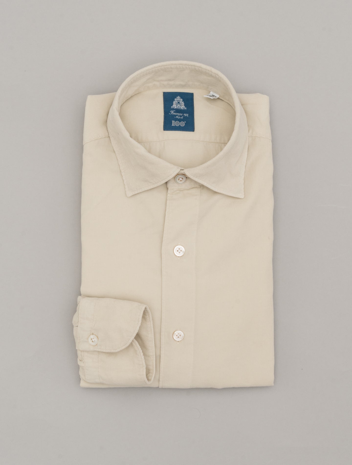 Gaeta Luigi Baby Corduroy Shirt Sand