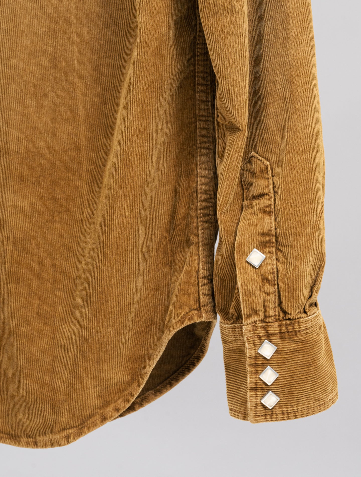 Buffalo West Cotton Corduroy Shirt Tan