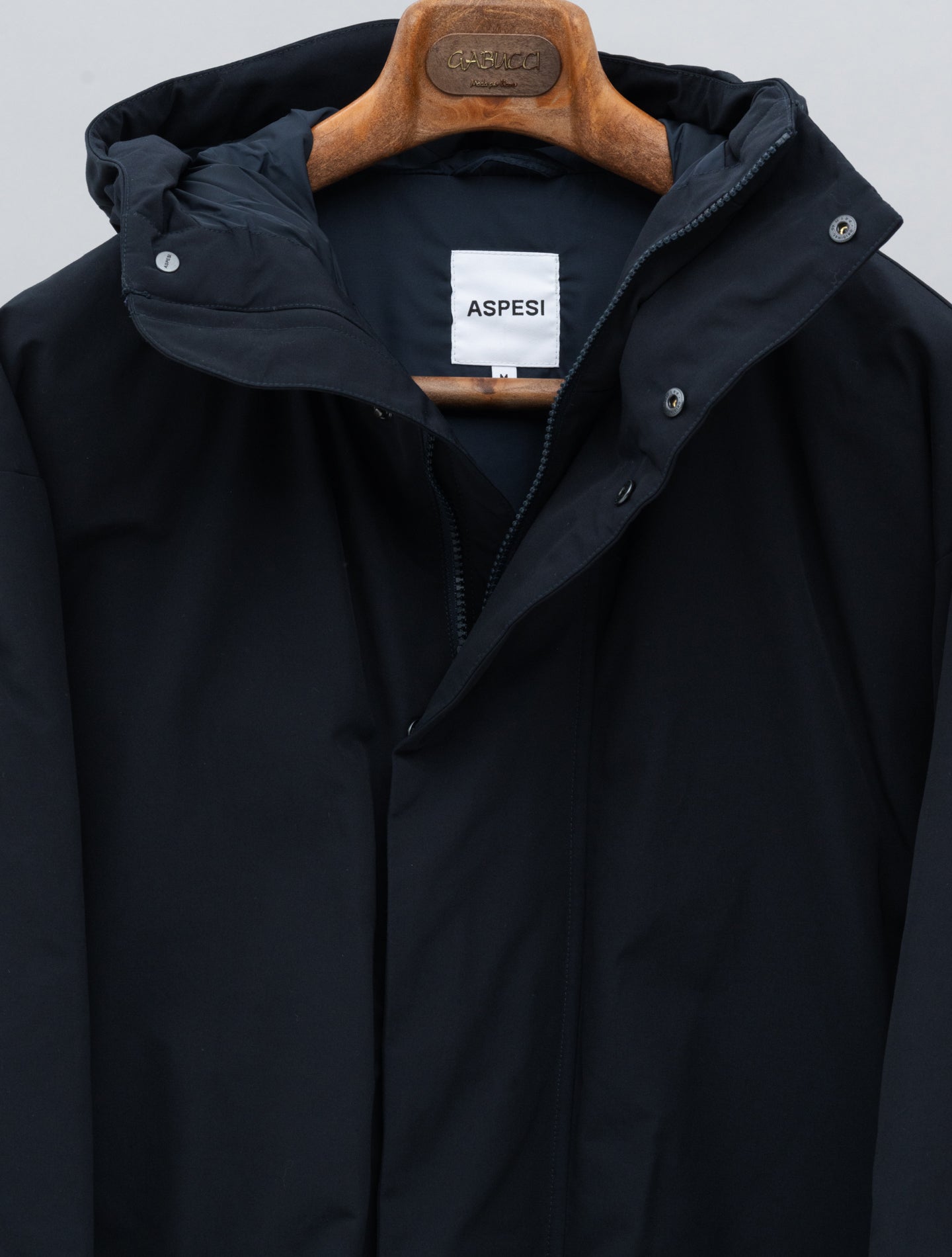 Baranov Water-Repellent Padded Parka Navy