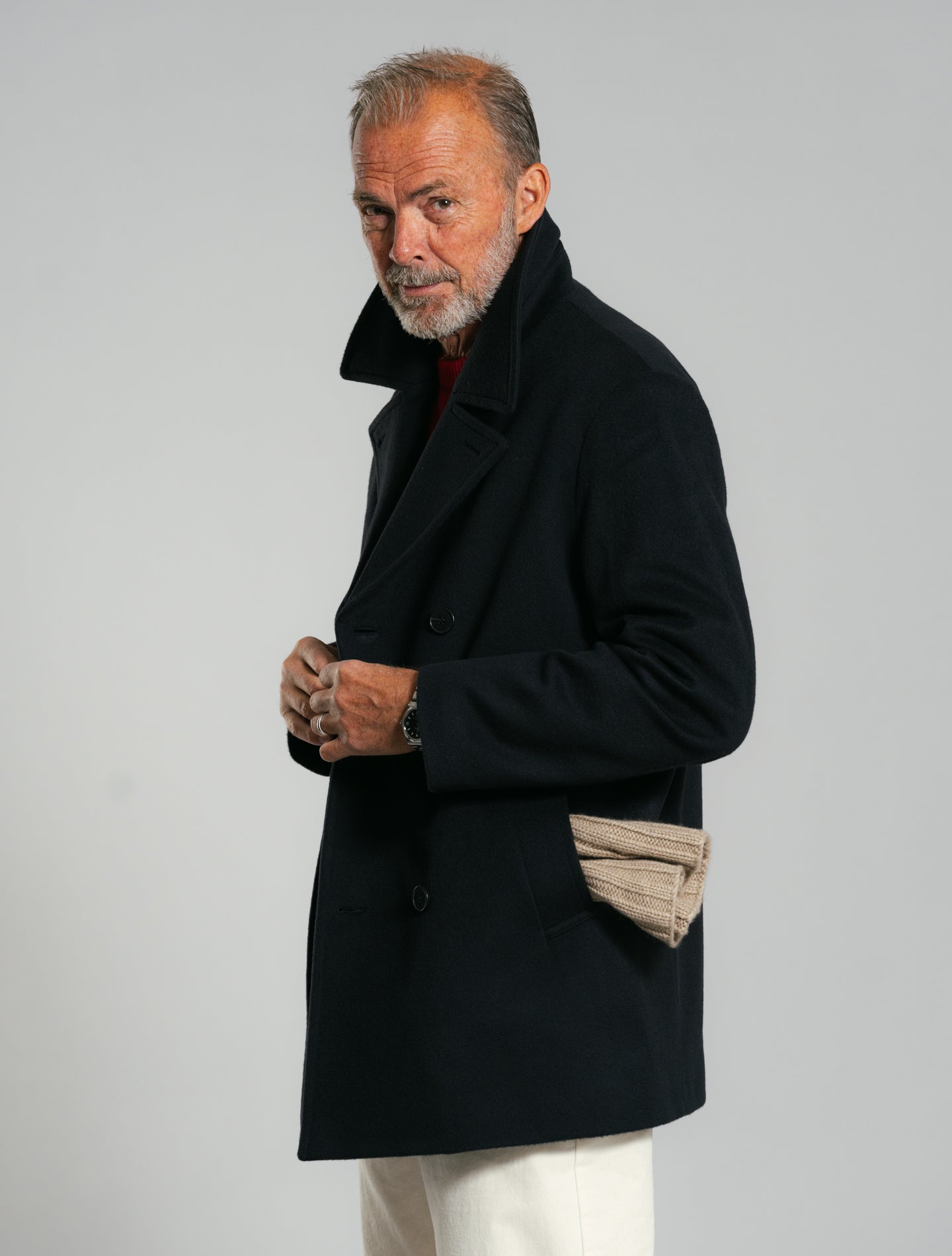 Dalton Wool Peacoat Navy