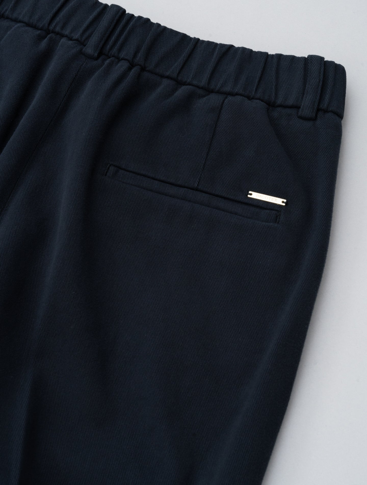Galene Cotton Twill Trousers Navy