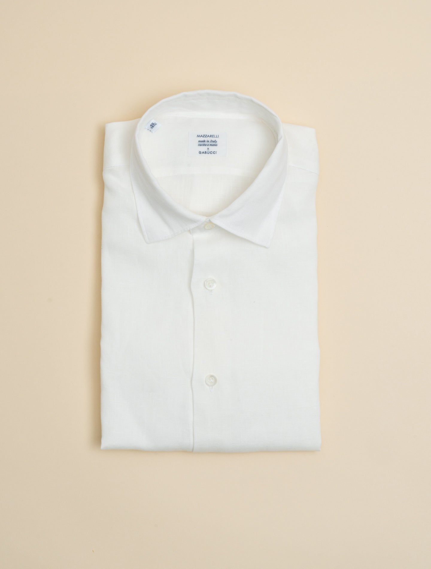 Linen Relaxed Fit Shirt Off White