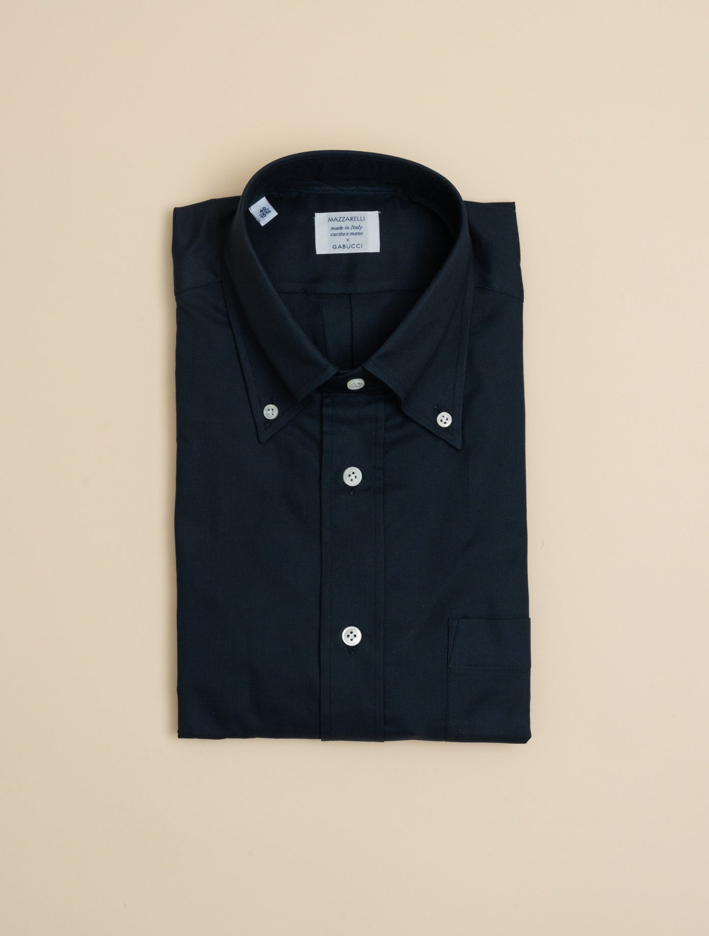 Cotton Oxford IVY Fit Shirts Navy