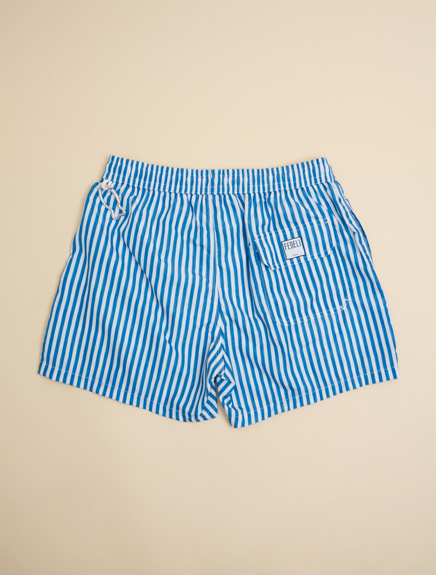 Swim Trunk Madeira Airstop Striped Swimtrunks Blue