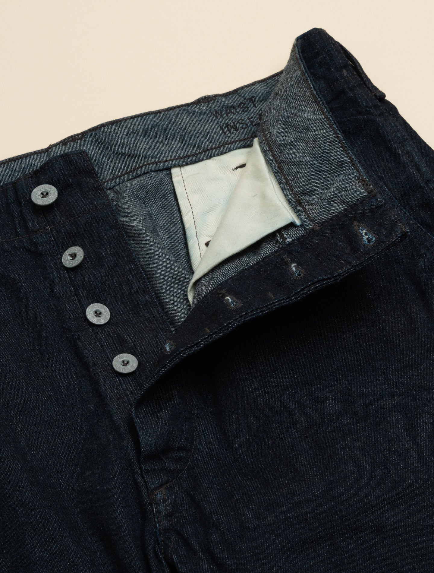 Indigo Rinsed Denim Field Trouser Rinse