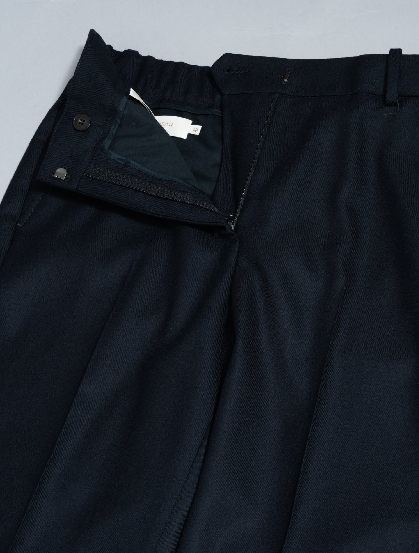 Galene s120 Wool Trousers Navy