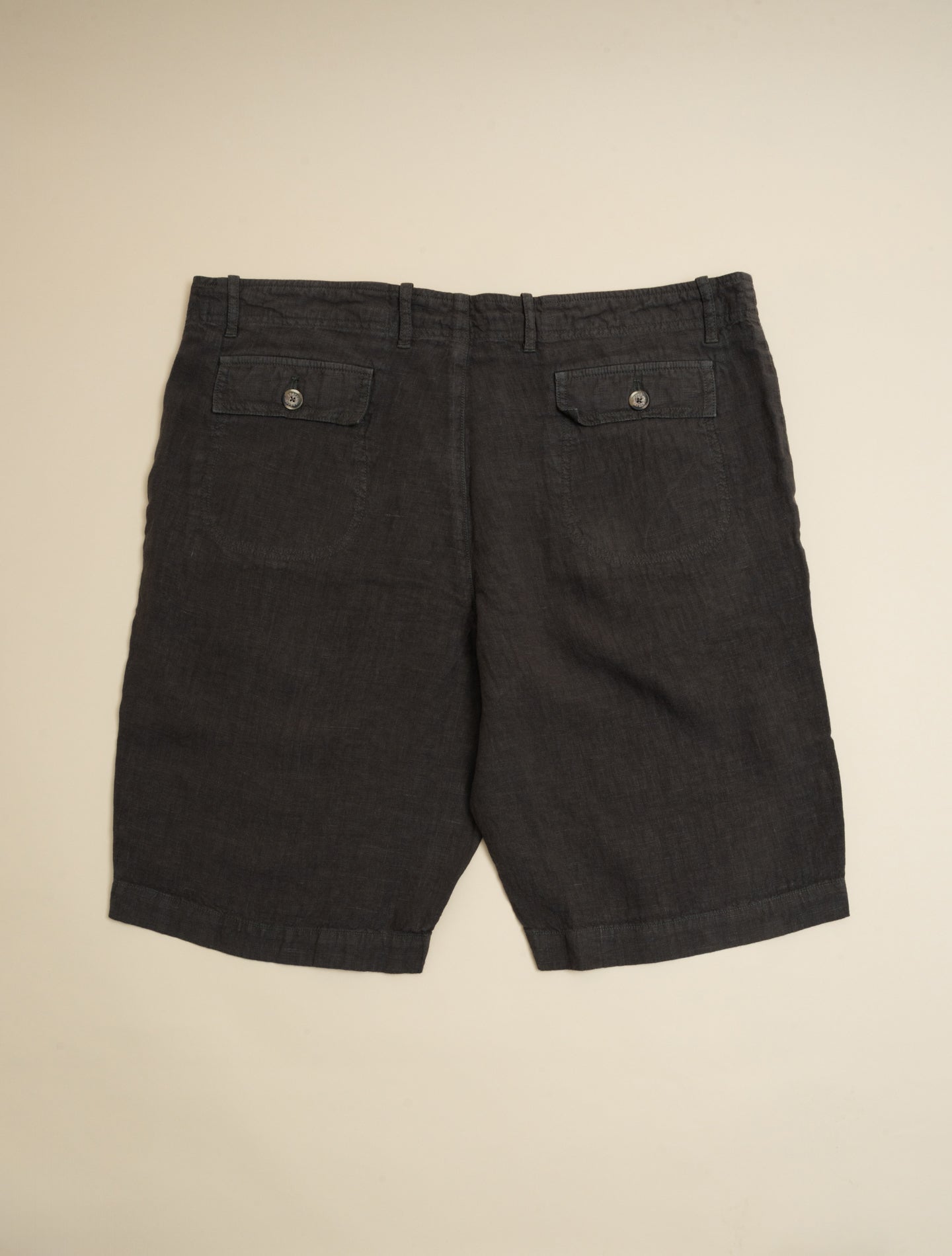 Ajaccio Linen Shorts Brown Fedeli Shorts S