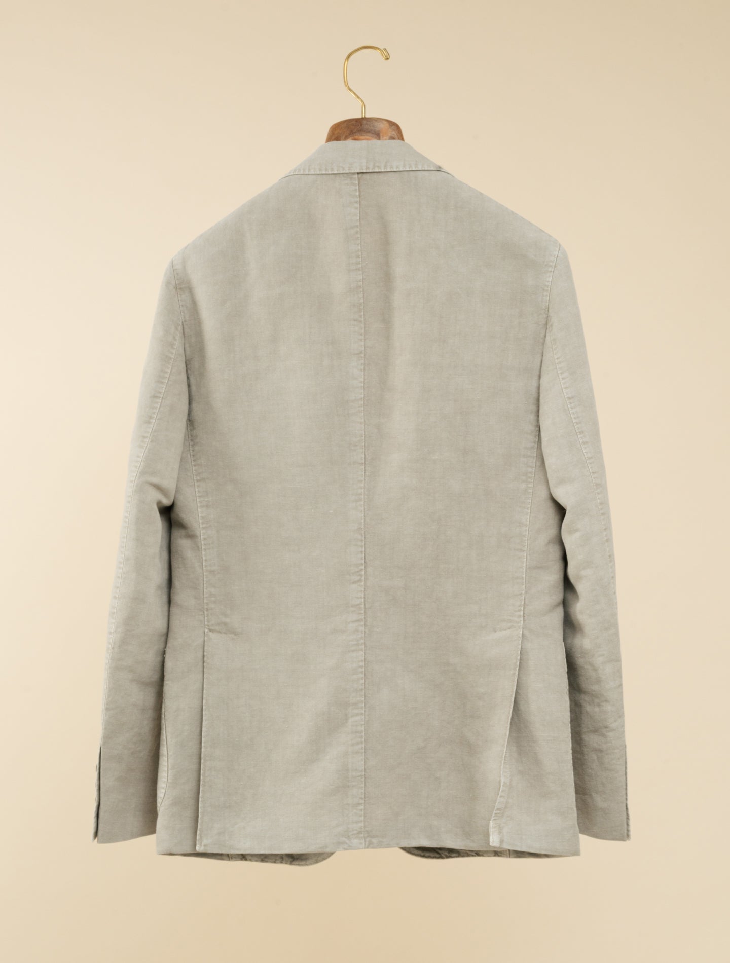 Art1 Single Breasted Canapa Cotton Jacket Beige Gigi Jackets 48