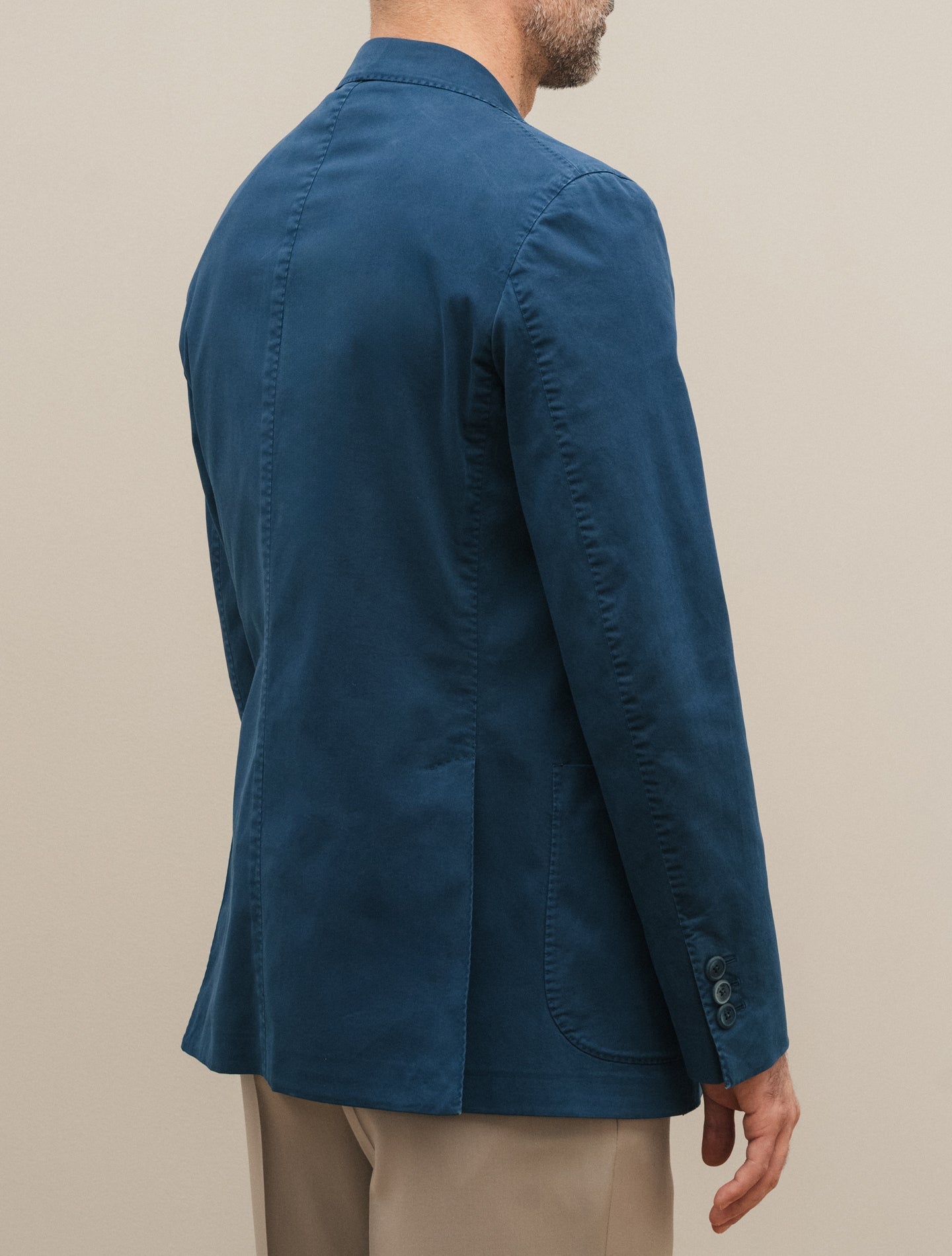 Art1 Single Breasted Cotton Jacket Navy Gigi Jackets 46