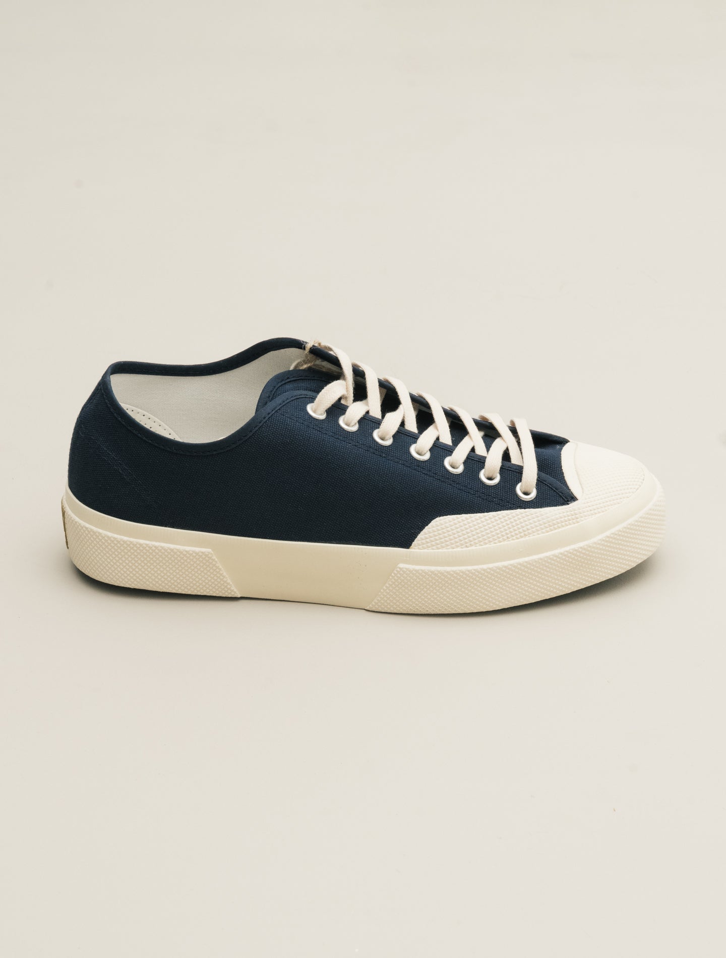 Artifact 2432 Works Low Cut Cotton Canvas Navy Superga Sneakers 40