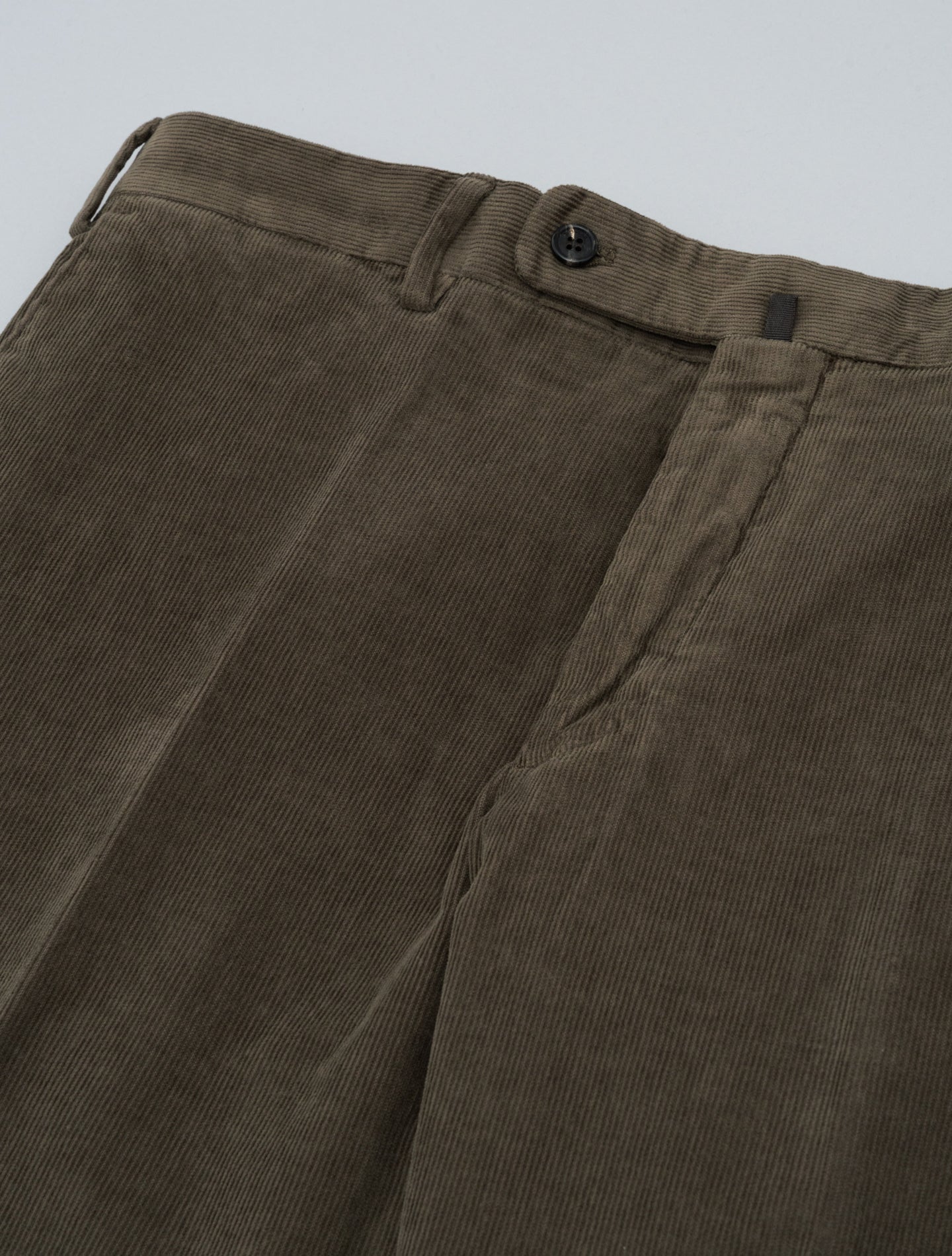 Baby Corduroy Regular fit Trousers Taupe Incotex Trousers 46