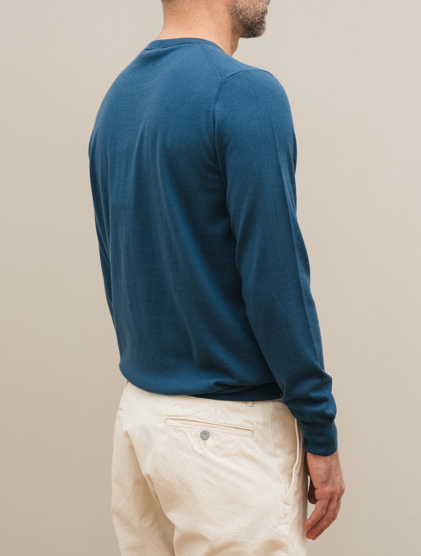 Baby Island Crewneck Blue Fioroni Knitwear 48