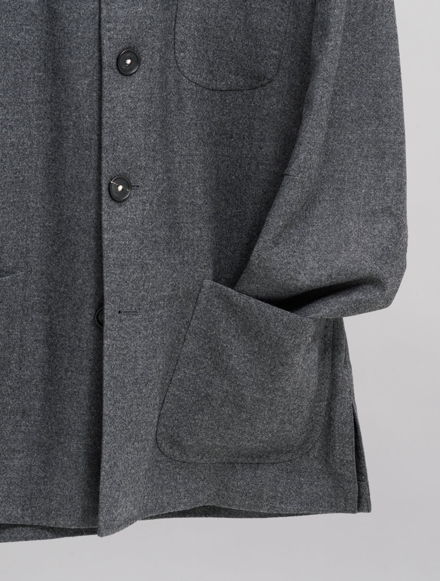 Bali Wool Jacket Grey Massimo Alba Jackets 48