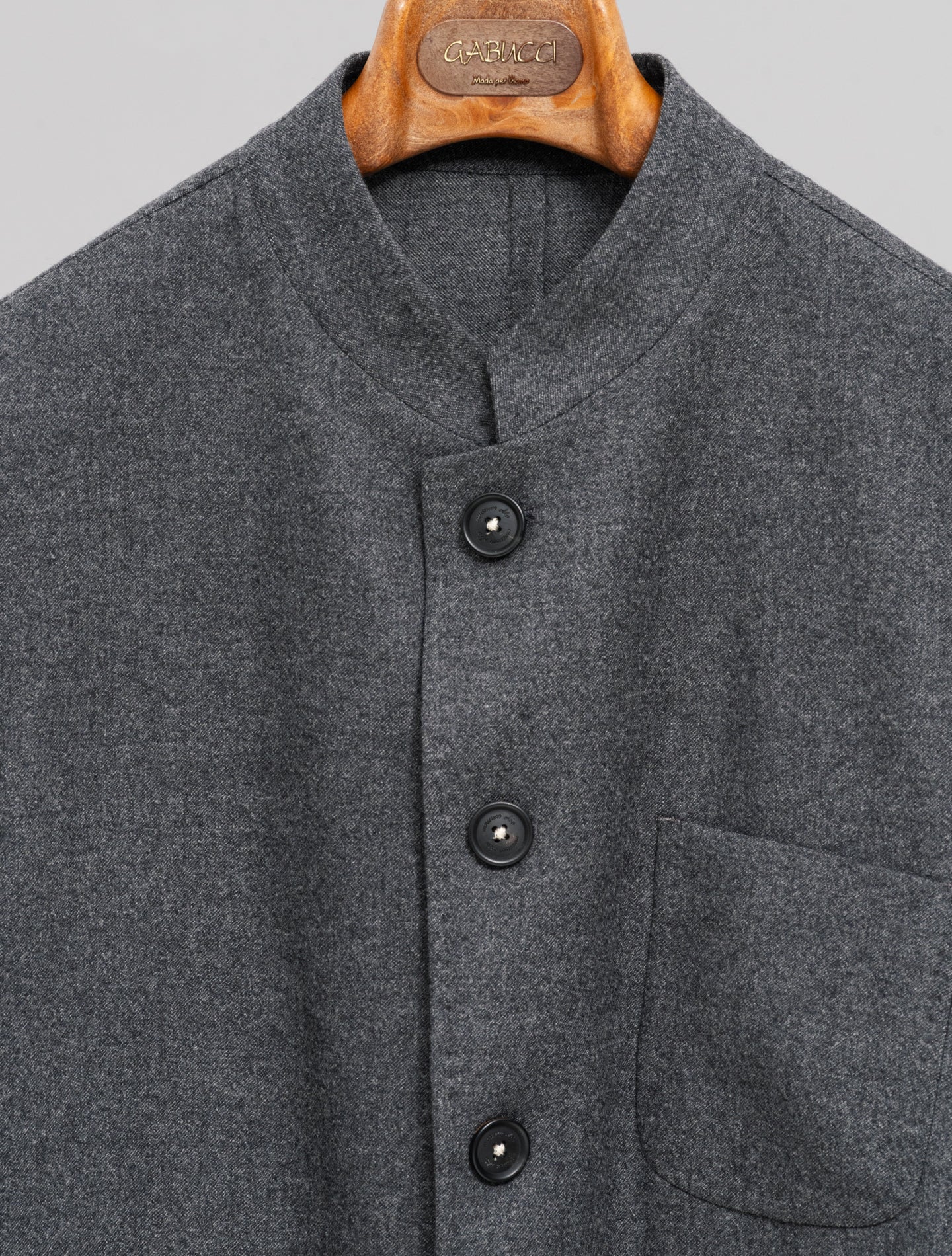 Bali Wool Jacket Grey Massimo Alba Jackets 48