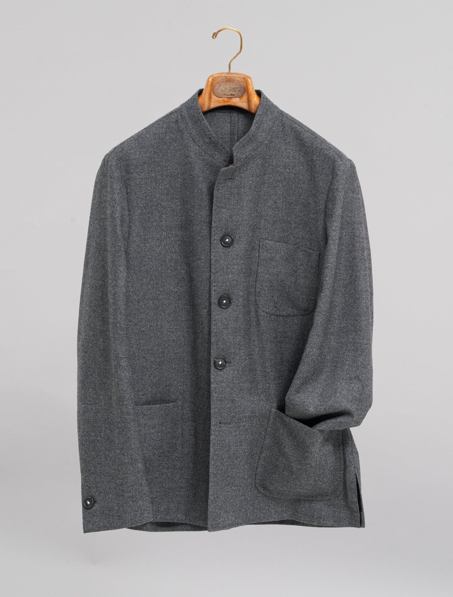 Bali Wool Jacket Grey Massimo Alba Jackets 48