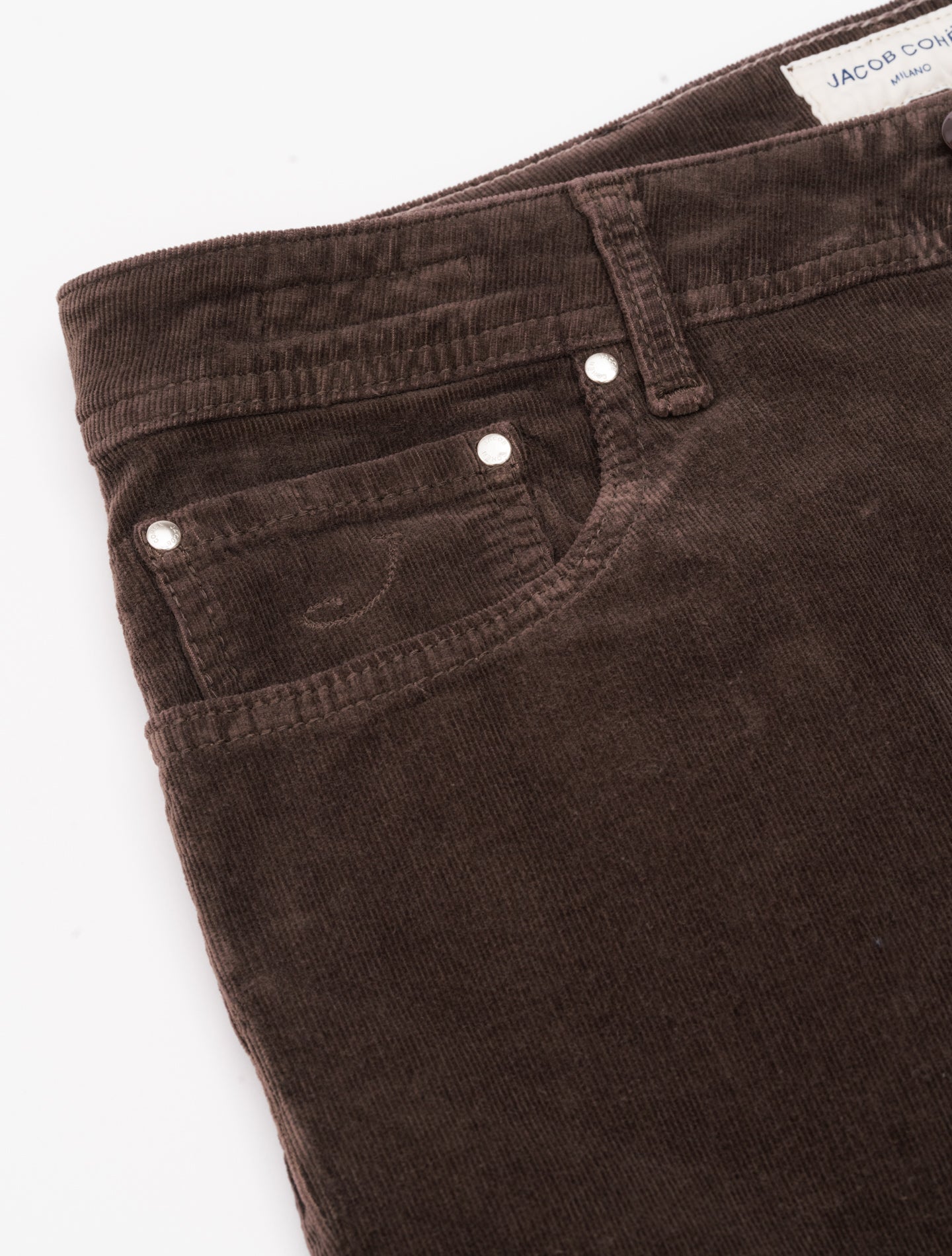 Bard 688 Baby Corduroy Five Pocket Brown Jacob Cohën Jeans 31