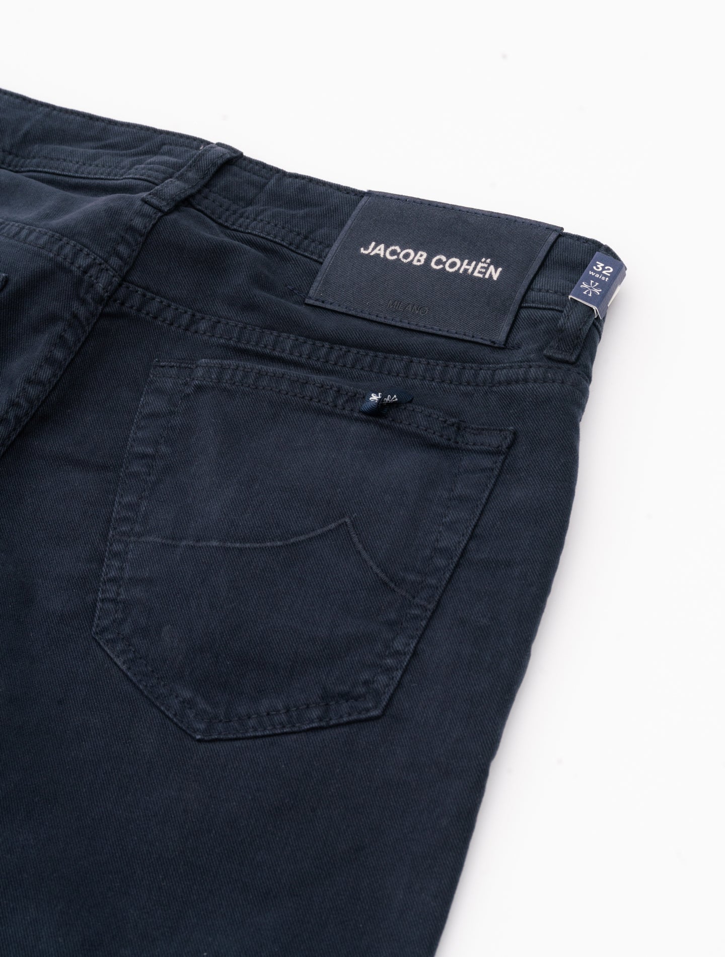 Bard 688 Cotton Twill Five Pocket Navy Jacob Cohën Jeans 30