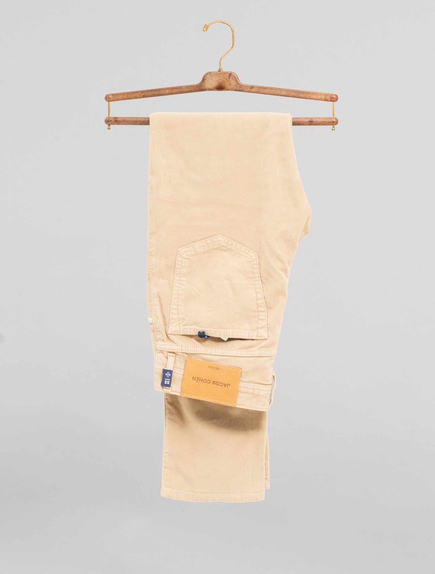 Bard 688 Moleskin Five Pocket Jeans Beige Jacob Cohën Jeans 31