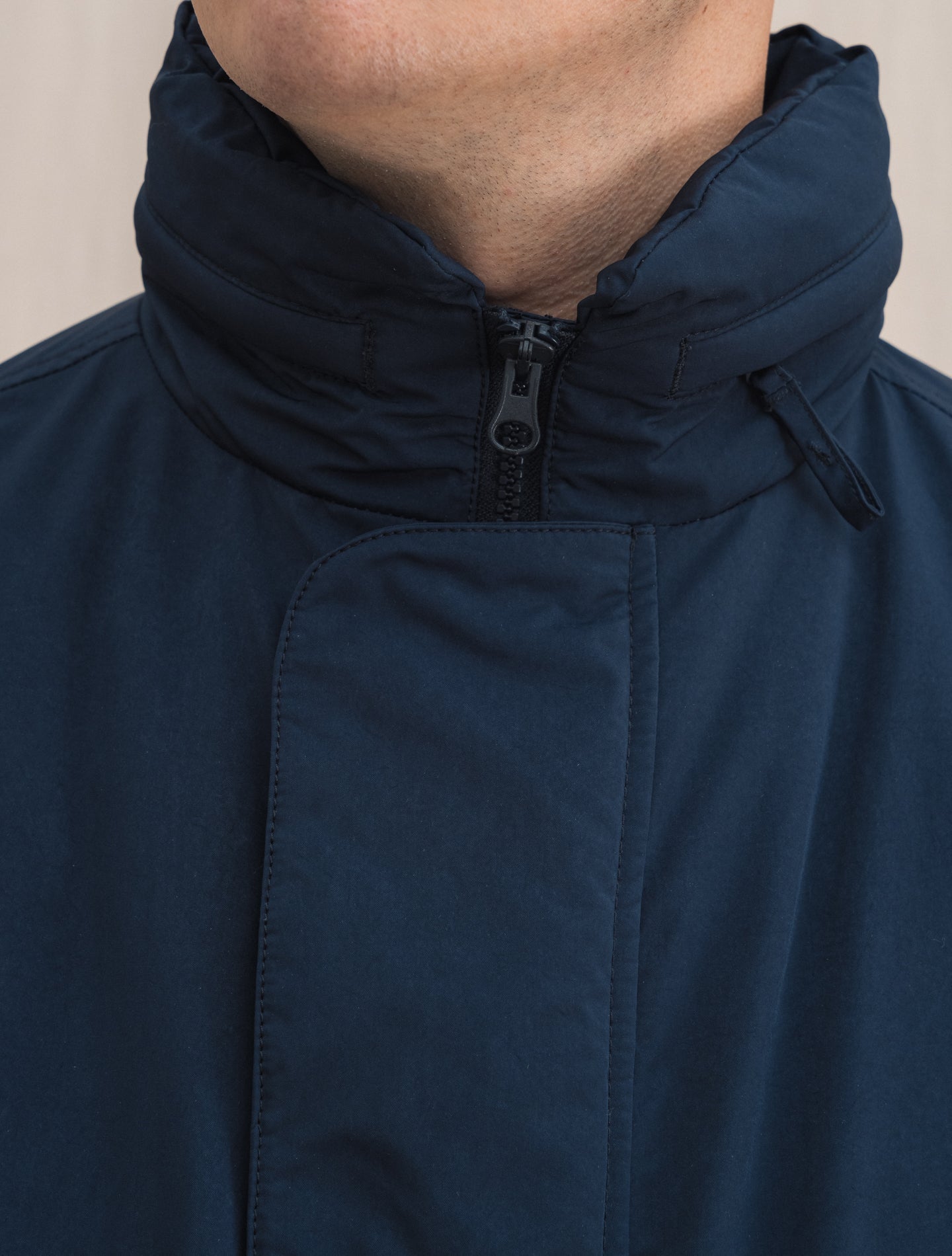 Bell Down Jacket Navy Aspesi Outerwear S