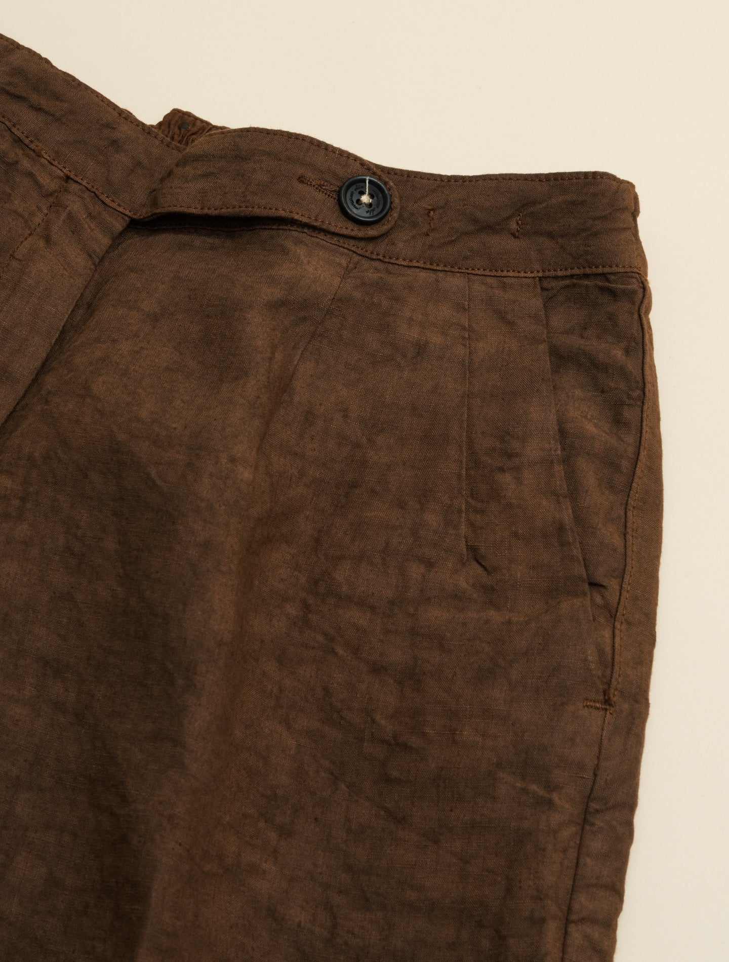 Boga Linen Trousers Wood Massimo Alba Trousers IT 38