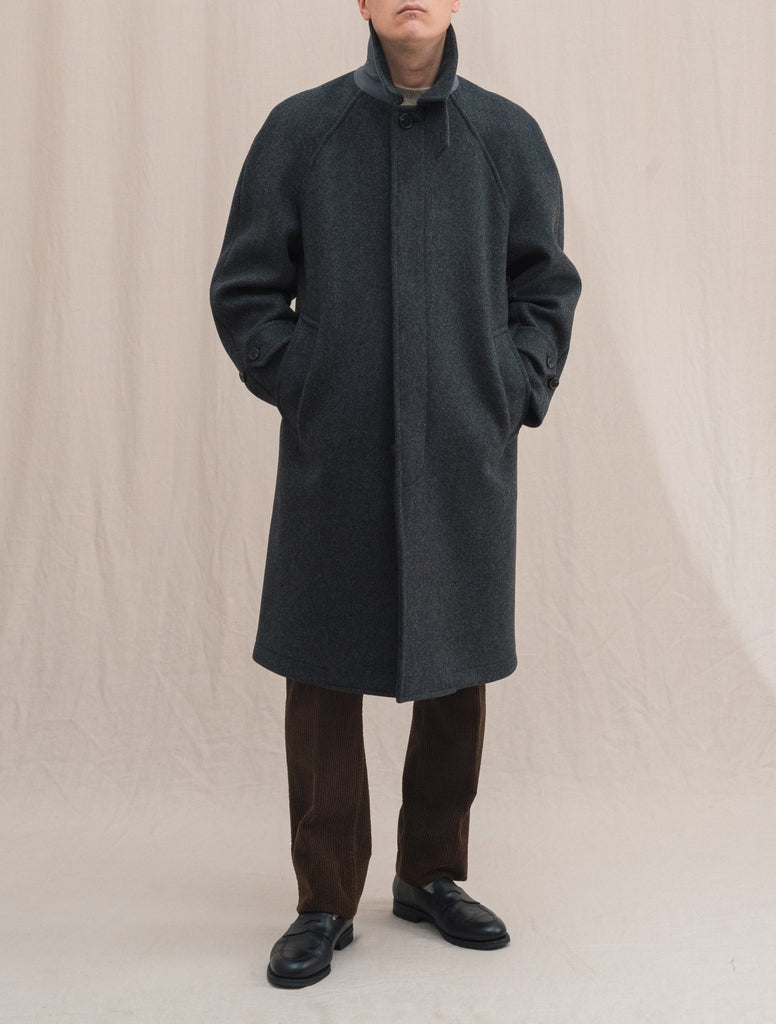 Boston Raglan Heavy Wool Grey – Gabucci