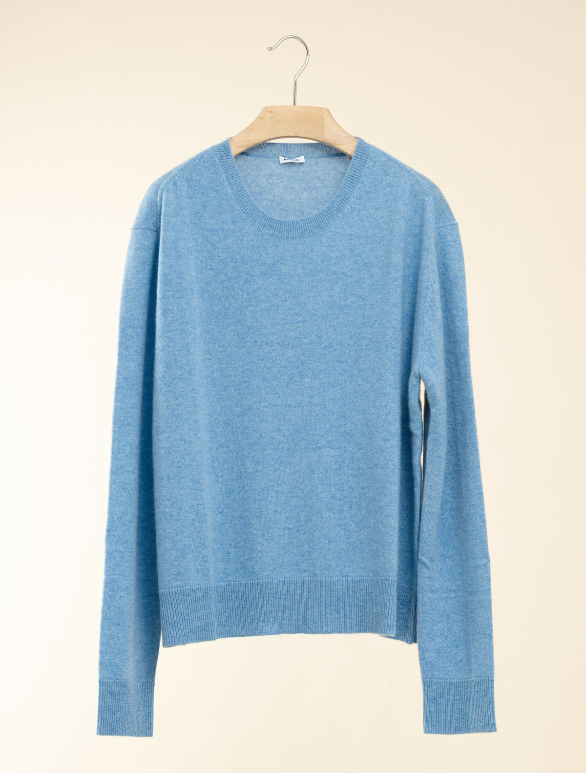 Cashmere Crewneck Sky blue Aspesi Knitwear IT 40