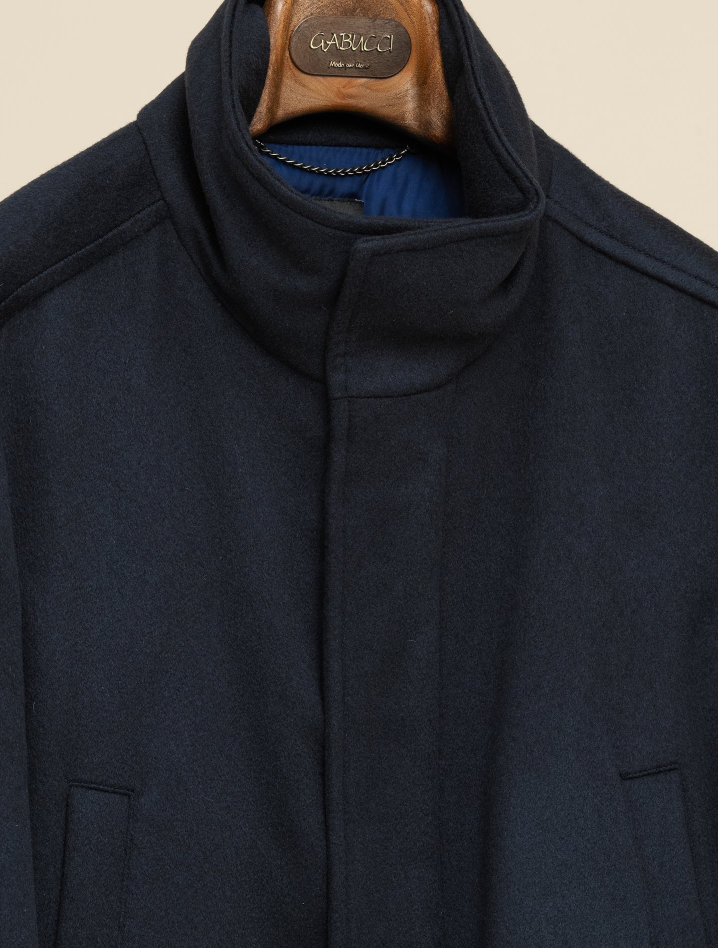 Cashmere Down Padded Jacket Navy Cesare Attolini Outerwear 48