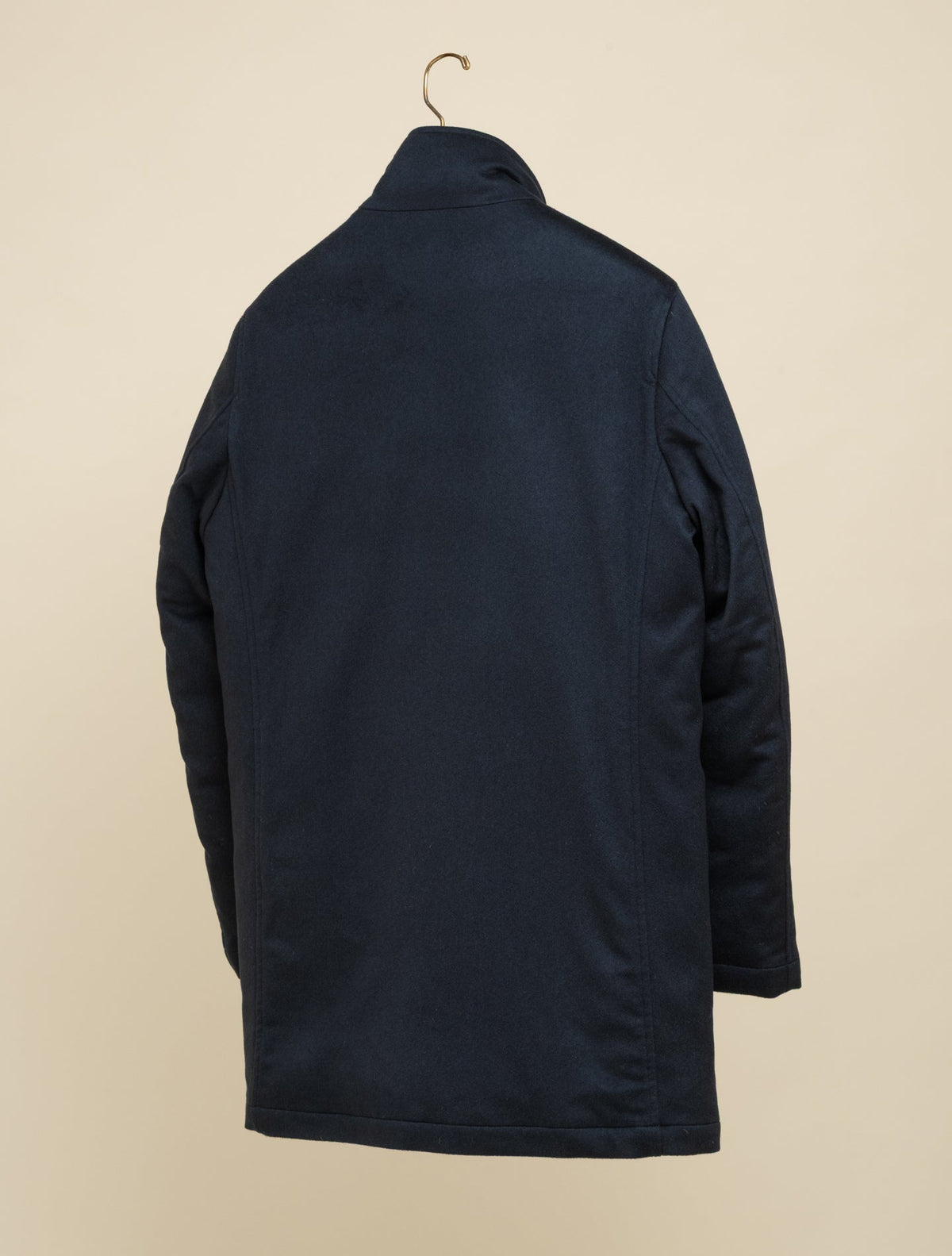 Cashmere Down Padded Jacket Navy Cesare Attolini Outerwear 48