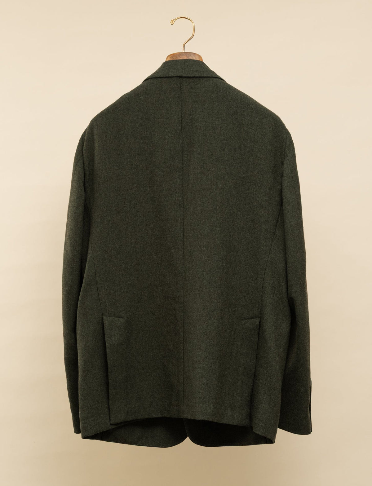 Catch2 Single Breasted Wool Jacket Moss Green Massimo Alba Jackets 48