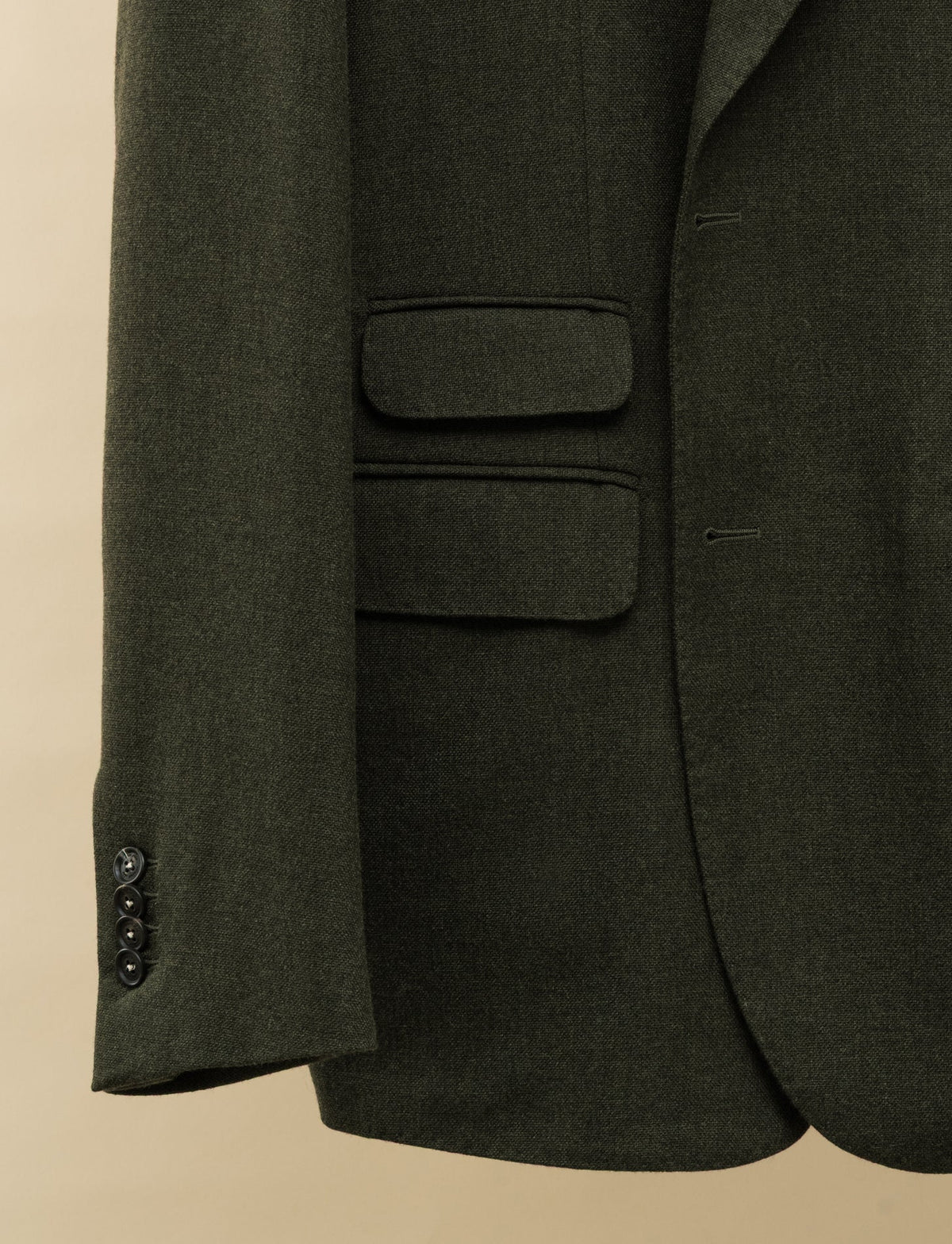 Catch2 Single Breasted Wool Jacket Moss Green Massimo Alba Jackets 48